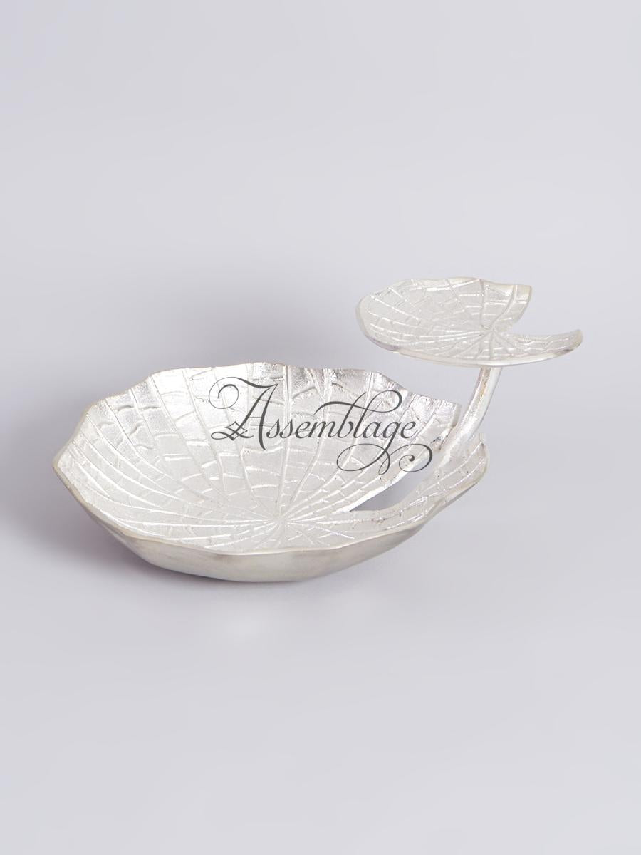 Silver-Plated Aluminium Fruit Bowl