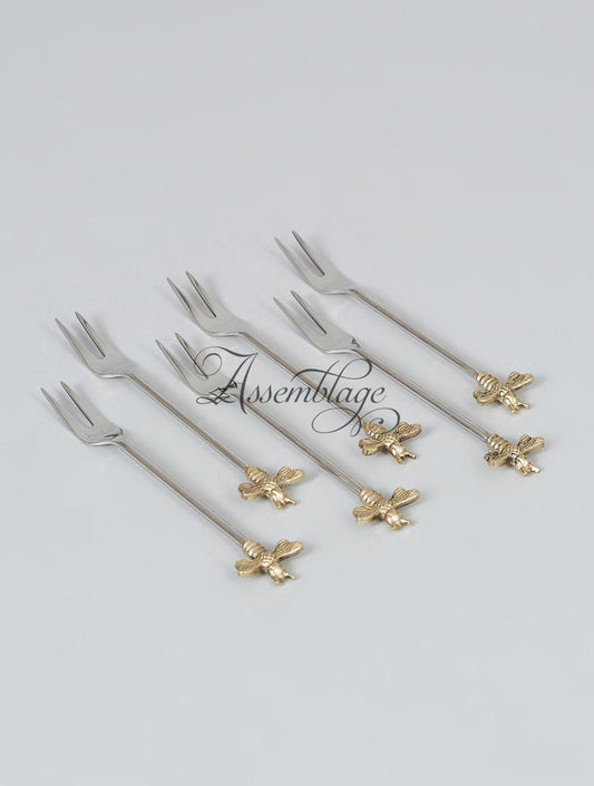 Buzzy Bee Fruit Forks (Set of 6)