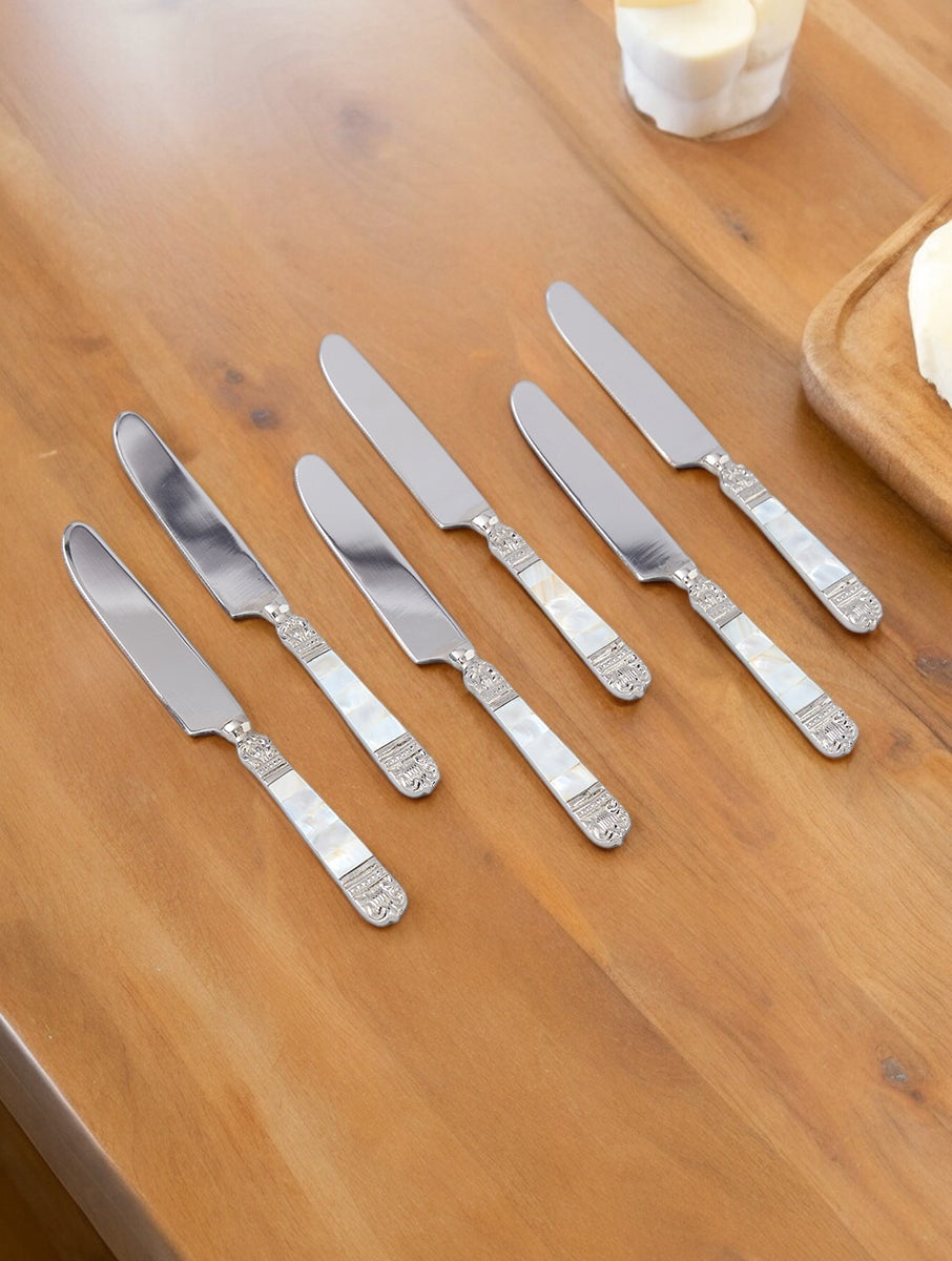 Classic Mother of Pearl Knife Set