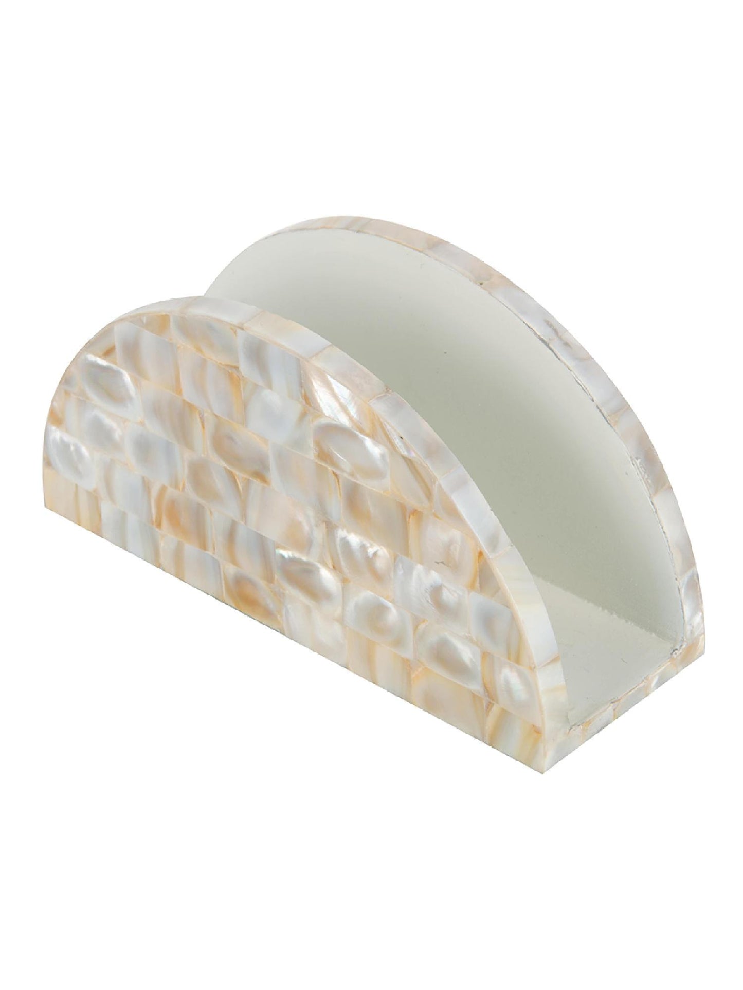 Tissue Paper Holder In Ivory Mother of Pearl