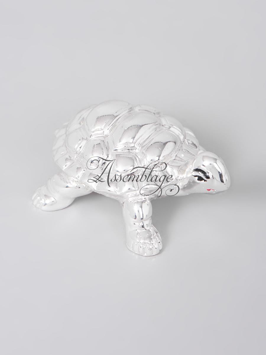 Silver Plated Feng Shui Tortoise